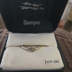 Harley-Davidson Gold Logo Ring